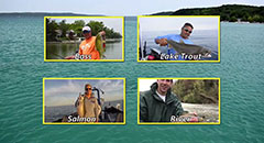 Michigan Summer Fishing with Sport Fish Michigan,fishing, coho salmon, king salmon, smallmouth bass, river fishing, lake fishing, michigan