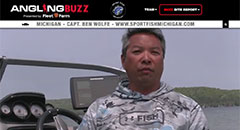 Ben Wolfe - Angling Buzz TV Fishing Report - Mid/Early June 2019,bass fishing, boating, Michigan, summer, bass spawn, safety