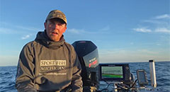Ron Dohm - Angling Buzz Fishing Report - Mid-August 2020,michigan, king salmon, leeland, glen arbor, frankfort, humminbird, trolling for salmon