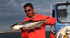 Casting for Salmon,chinook, salmon, coho, king, fishing, michigan, costa del mar, under armour, casting