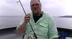 How to Rig for Vertical Jigging Lake Trout on Grand Traverse Bays using Jonah Jigs ,