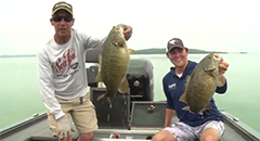 Goin' Small for Smallies - Lindner's Fishing Edge with Sport Fish Michigan,fishing, smallmouth bass, smallies, lindner, michigan, sight fishing, electronics