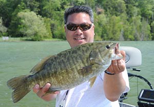smallmouth bass fishing Michigan
