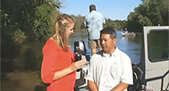 WWTV's Michigan This Morning crew interviews Ben Wolfe for their Coffee and Casting segment Part 1,