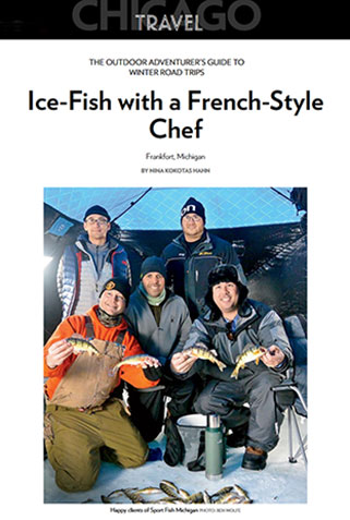 Chicago Magazine - Michigan Ice Fishing