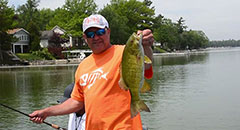 Smallmouth Bass Sight Fishing with Traverse City Bass,