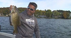 Fall Smallmouth Bass Fishing - Umbrella Rig,